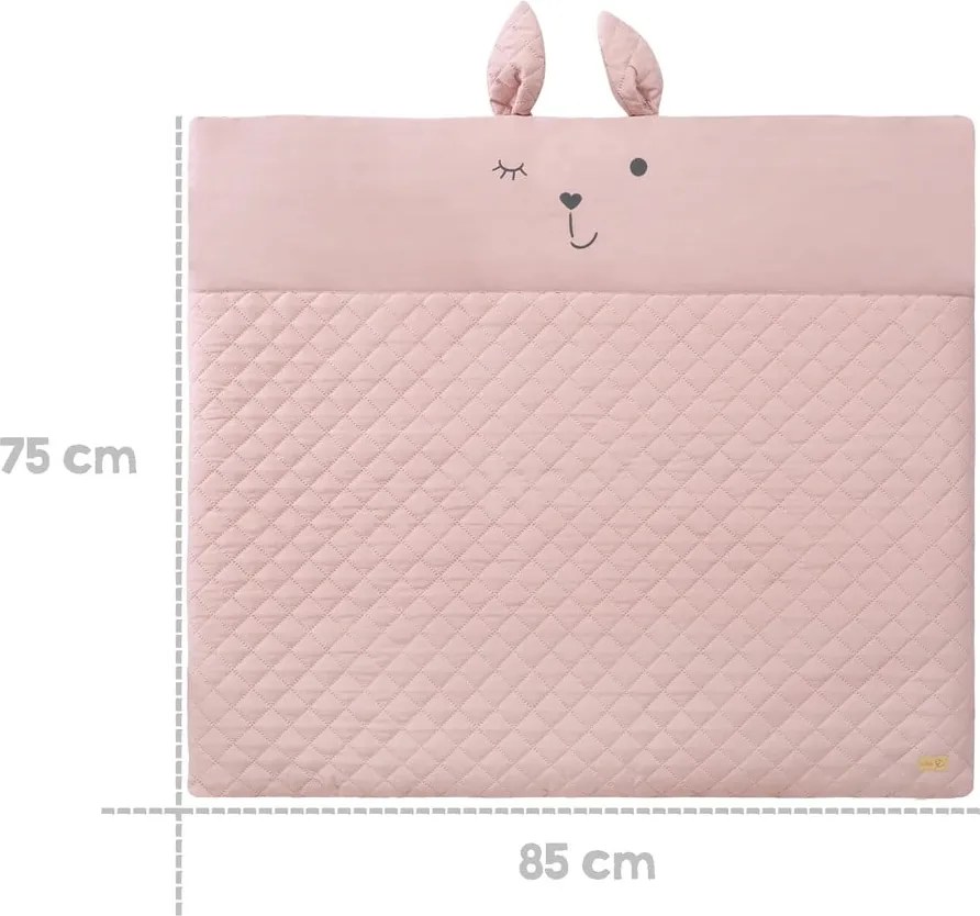 Tappeto da gioco rosa per bambini Roba style - Roba