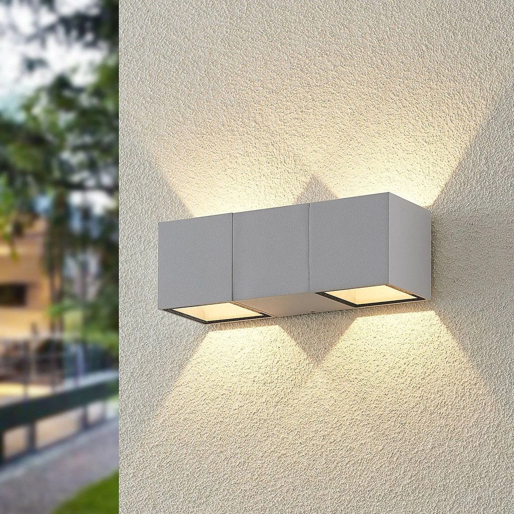 ELC Vanda applique LED da esterni, bianco