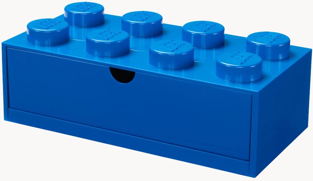 Cassetto portaoggetti per bambini LEGO con 8 bottoni