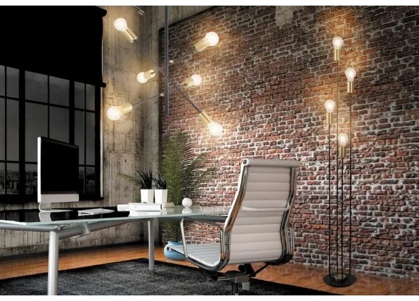 Rabalux 2104 - Lampadario a sospensione con supporto rigido LANNY 6xE27/15W/230V