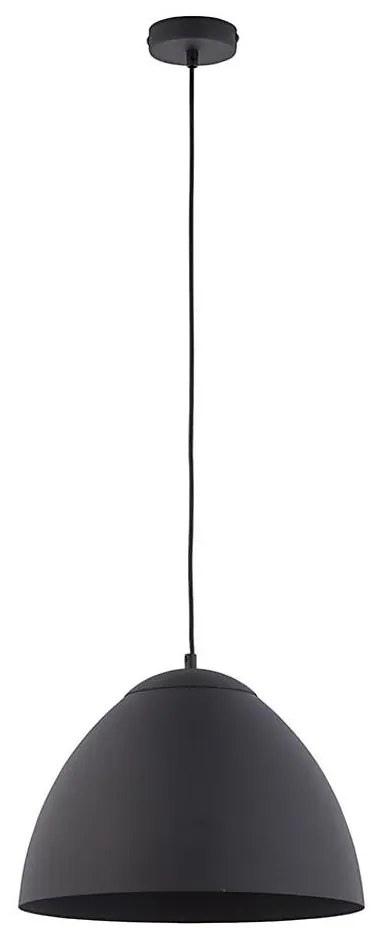 Lampadario su filo FARO 1xE27/60W/230V nero