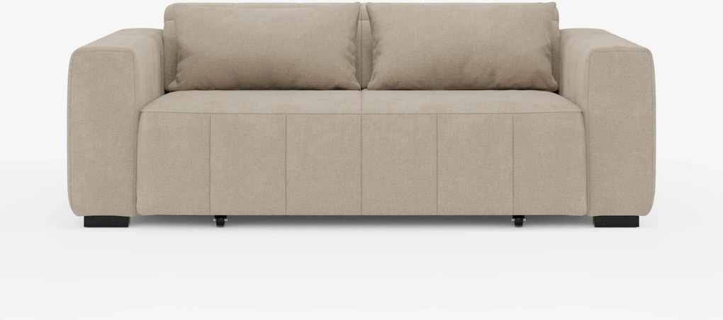 Doric divano 3 posti con sedute allungabili tramite relax elettrico - poggiatesta reclinabile in tessuto smacchiabile T23