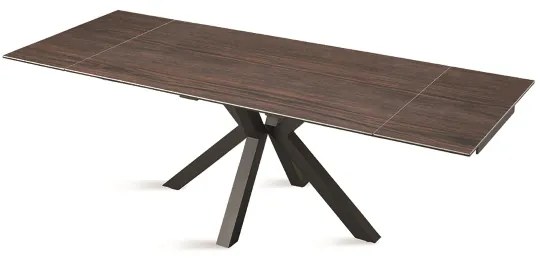 Tavolo cucina allungabile 240 cm piano grčs porcellanato Tek JACKY