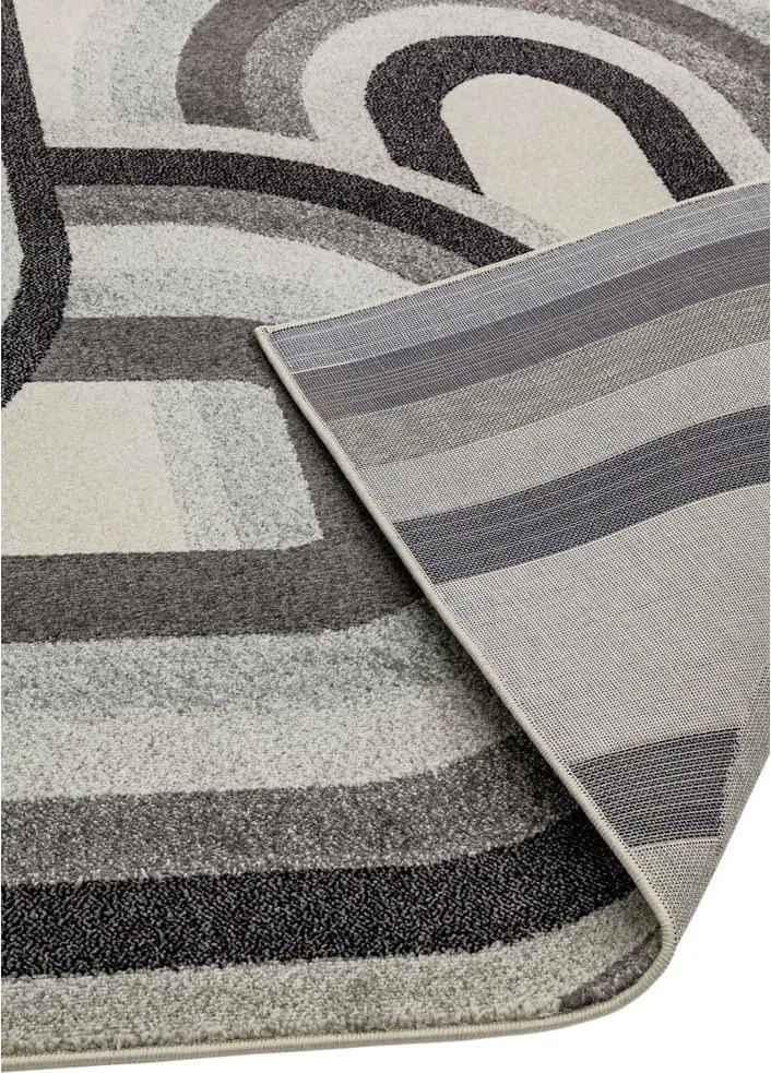 Tappeto greige 160x230 cm Nova Retro Grey – Asiatic Carpets