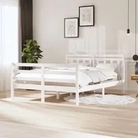 Giroletto Bianco in Legno Massello 140x200 cm cod mxl 59883