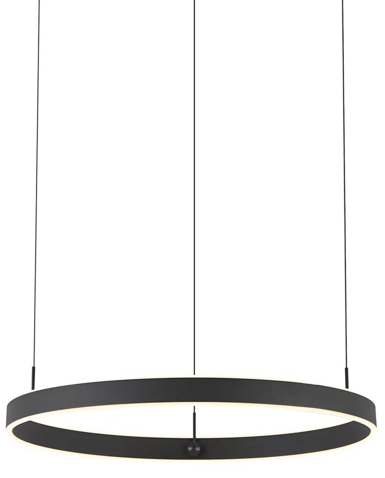 Lampada a sospensione di design nera dimmerabile a 3 livelli - Titmus