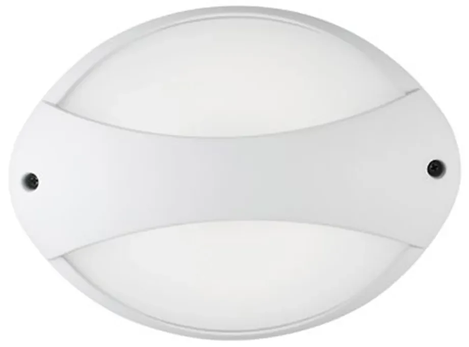 Applique Fascia Contemporanea Coconut Alluminio Bianco 1 Luce Led 7W 4000K