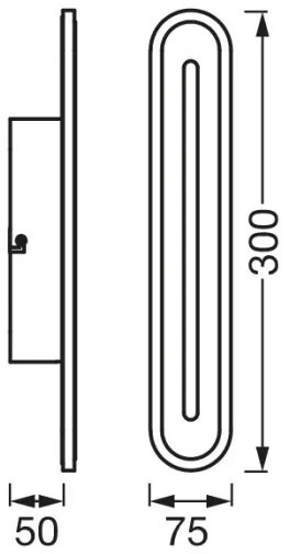 Ledvance - Lampada LED da bagno dimmerabile SMART+ BATH LED/13W/230V IP44 Wi-Fi