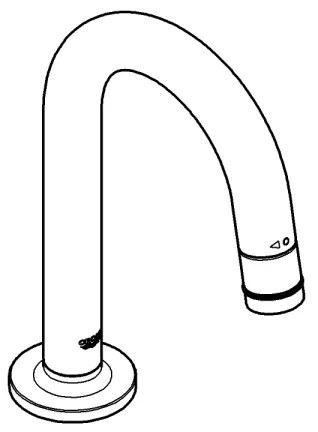 GROHE 20201000 - Valvola universale da incasso 113 mm, cromo lucido