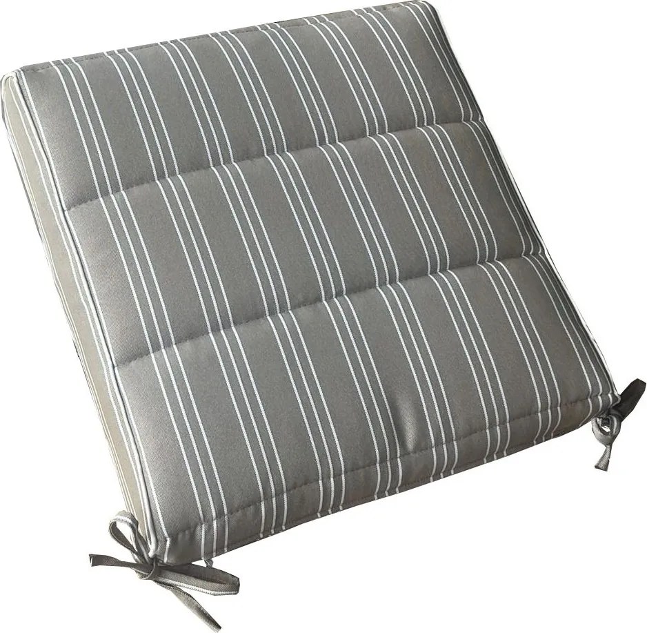 KING - cuscino per seduta idrorepellente a righe