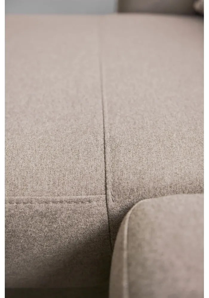 Divano letto variabile beige ad angolo Pop - Bonami Selection