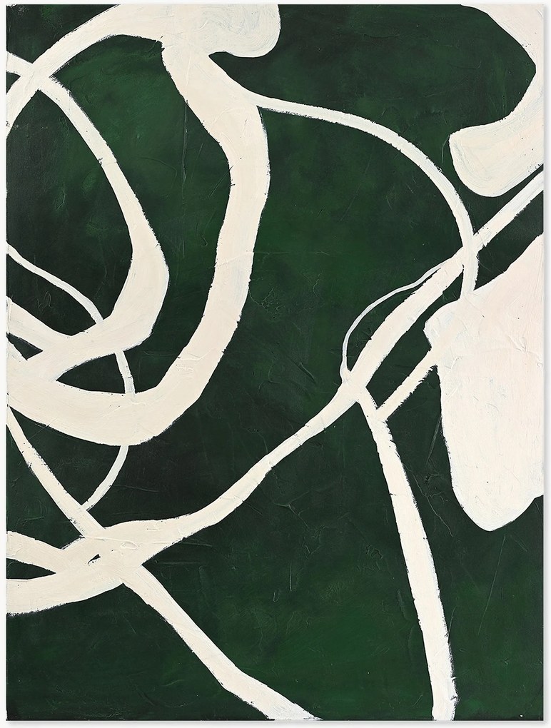 Quadro su tela dipinto a mano con cornice Masterpiece