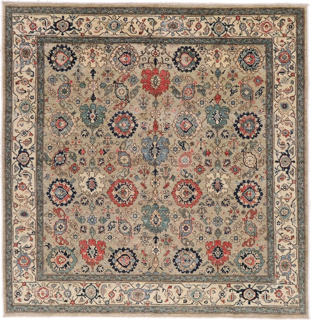 Heriz Tappeto 250 x 260 (Pakistan) Annodato A Mano