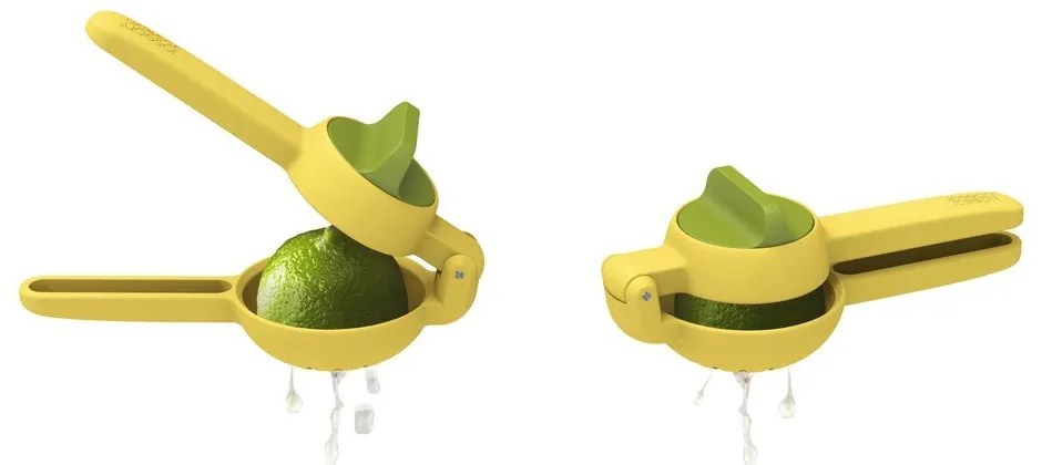 Spremiagrumi manuale giallo-verde JuiceMax - Joseph Joseph