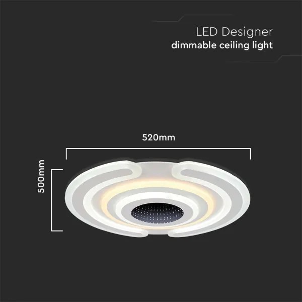Plafoniera LED dimmerabile LED/95W/230V 3000-6500K + +TC