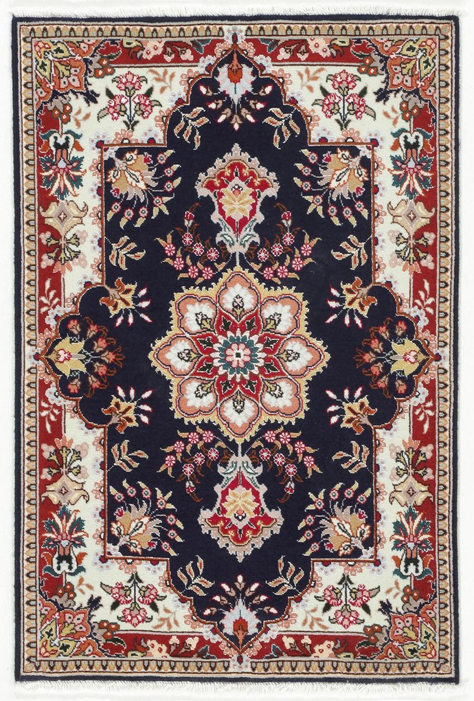 Tabriz Tappeto 100 x 60 (Iran) Annodato A Mano
