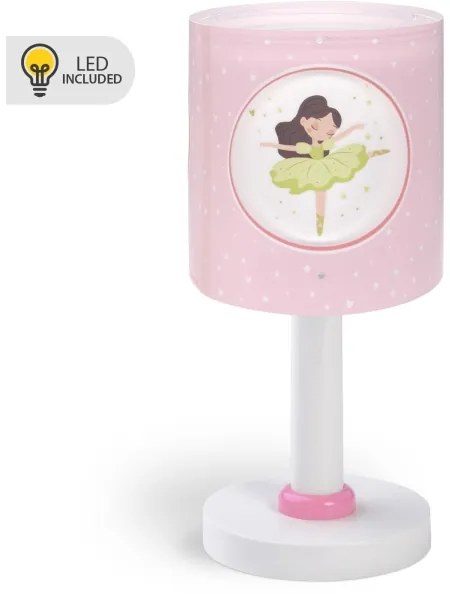 Dalber 60911 - Lampada LED per bambini PRINCESS DANCE 1xG4/4W/230V rosa