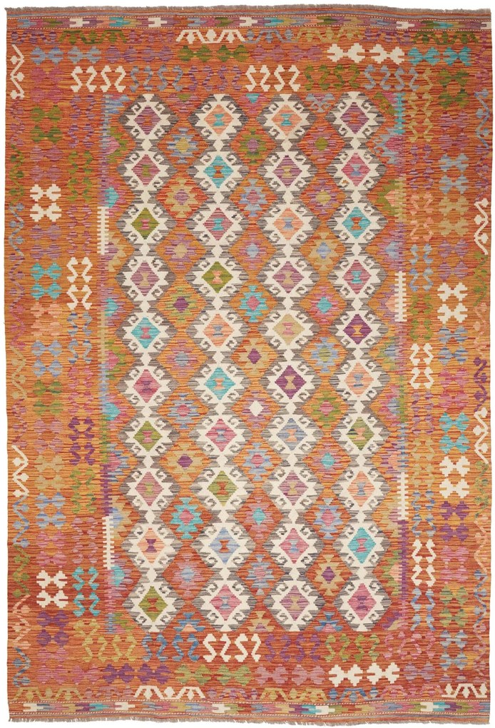 Kilim Tappeto 300 x 200 (Pakistan) Tessuto A Mano
