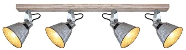 Globo 15366Z-4 - Faretto GÜNTHER 4xE27/60W/230V