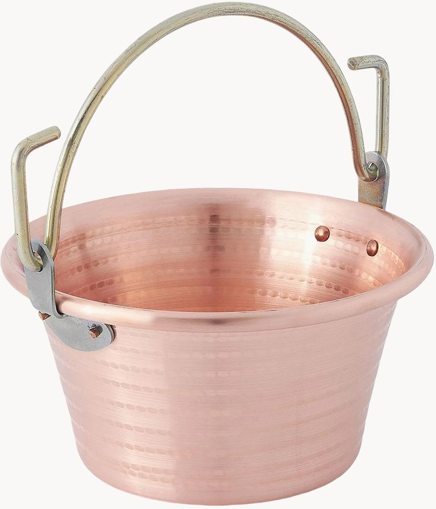 Pentola in rame con manico ad arco Classic