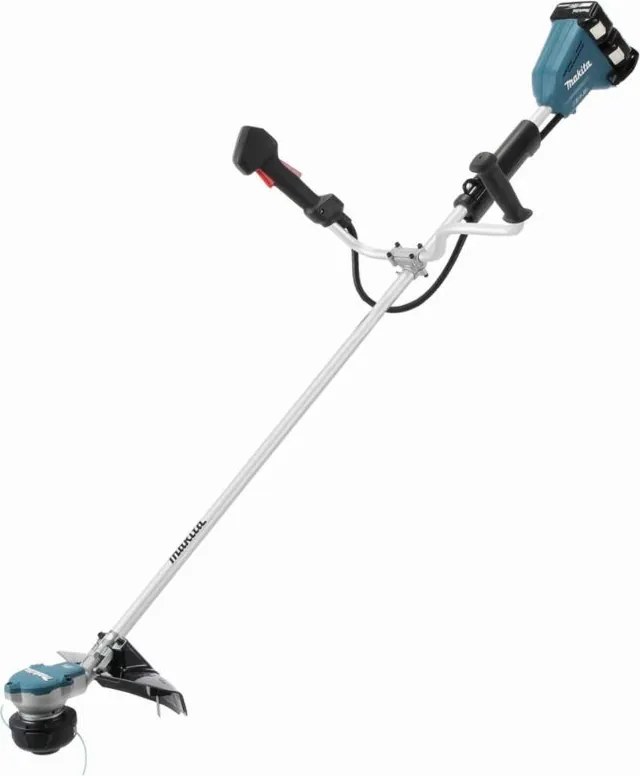 Makita - Attrezzature da giardino - Decespugliatore a batteria 18V, portata 35 cm, 2x batteria 5,0 Ah, caricabatterie DUR368APT2