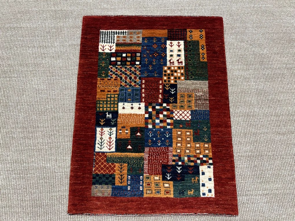 Loribaft Tappeto 70 x 90 (Iran) Annodato A Mano