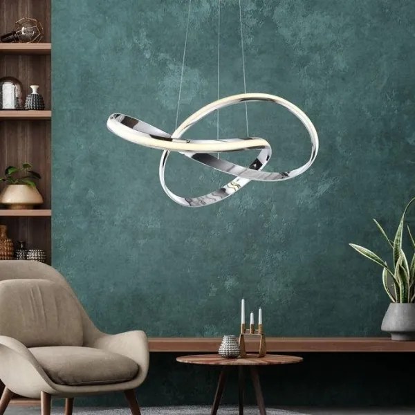 Paul Neuhaus 8291-17 - Lampadario a sospensione con filo LED dimmerabile MELINDA LED/30W/230V