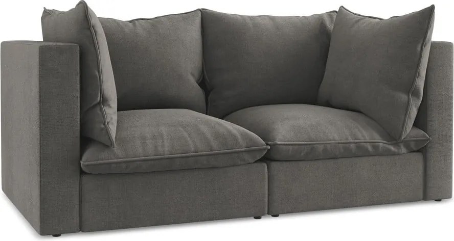 Divano grigio scuro 180 cm Manao – Makamii