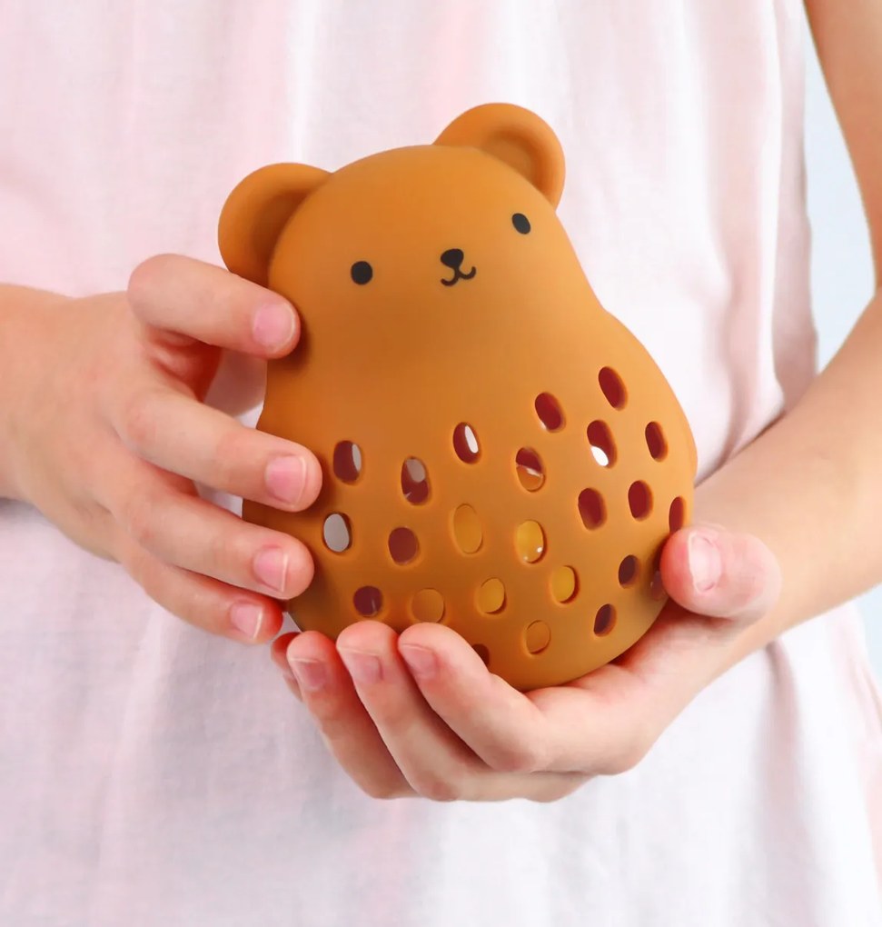 A Little Lovely Company - sonaglio in silicone - orso