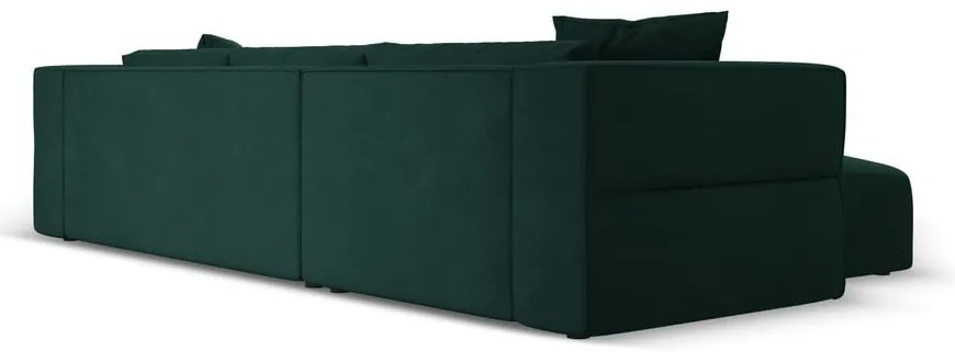 Divano angolare verde, angolo sinistro Esther - Milo Casa