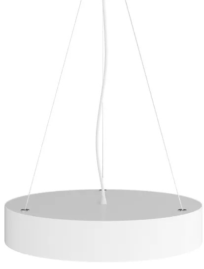 Lampadario a sospensione con filo CLEO 3xE27/24W/230V diametro 40 cm bianco