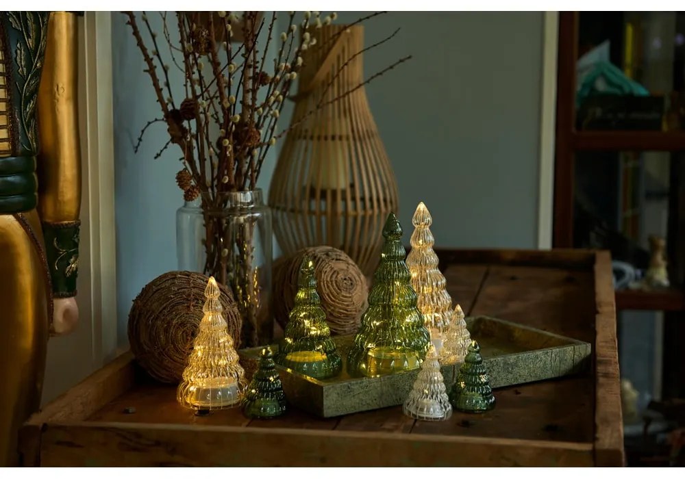 Decorazione luminosa verde ø 10 cm Lucy - Sirius