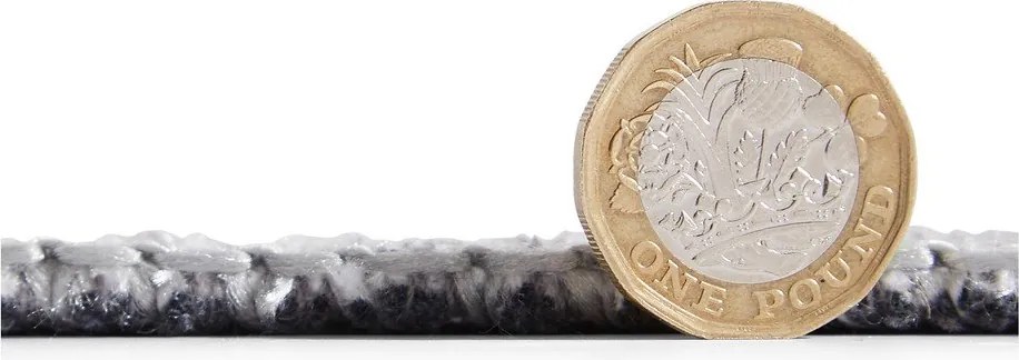 Tappeto in grigio chiaro in misto cotone lavabile 122x170 cm Whisper – Think Rugs