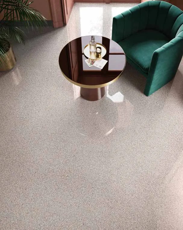 Pavimento 60x60 Effetto Graniglia Rettificato In Gres Porcellanato Pearl Ceramica Sant Agostino Newdeco CSANEDPN60