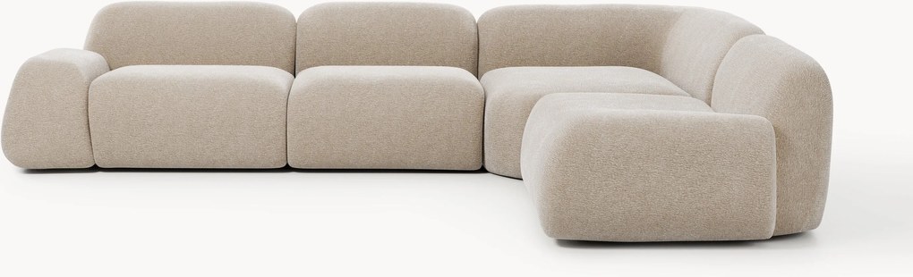 Divano angolare componibile 4 posti Wolke