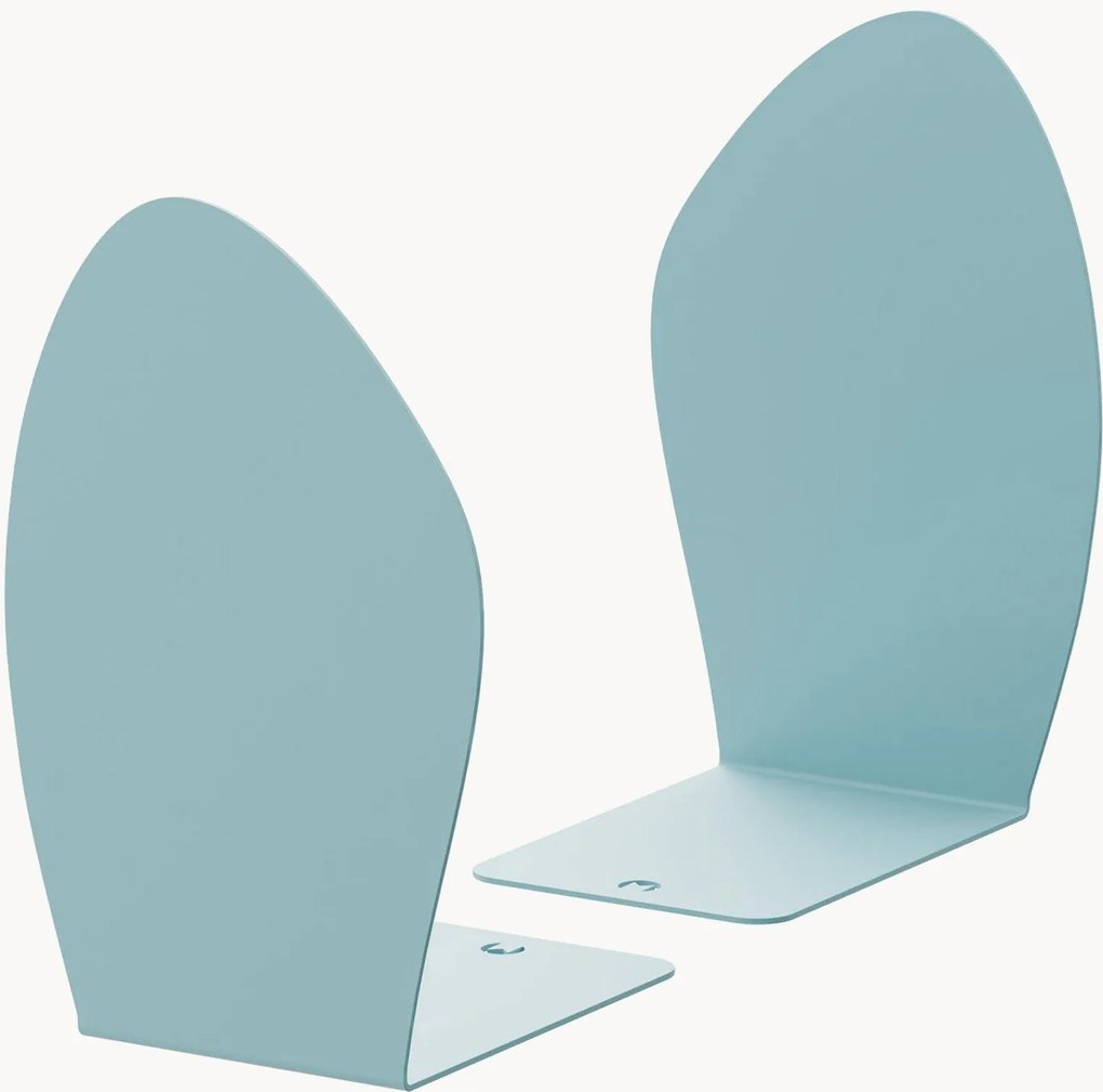 Set di 2 fermalibri in metallo Darcy