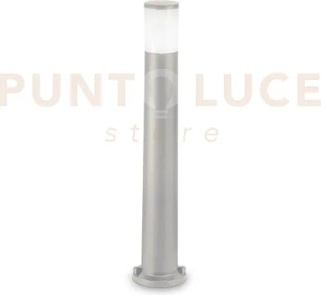 Atena paletto h.80cm 1 luce attacco e27 ip55 grigio