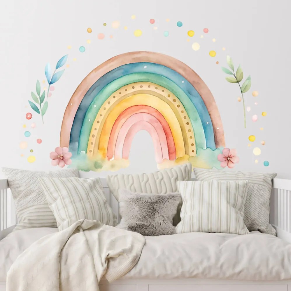 Adesivo per pareti - Arcobaleno | Inspio