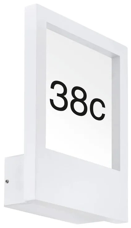 Applique moderno da esterno Monteros bianco IP44 1X E27 EGLO