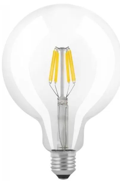 LED Lampadina G125 E27/8W/230V 2700K