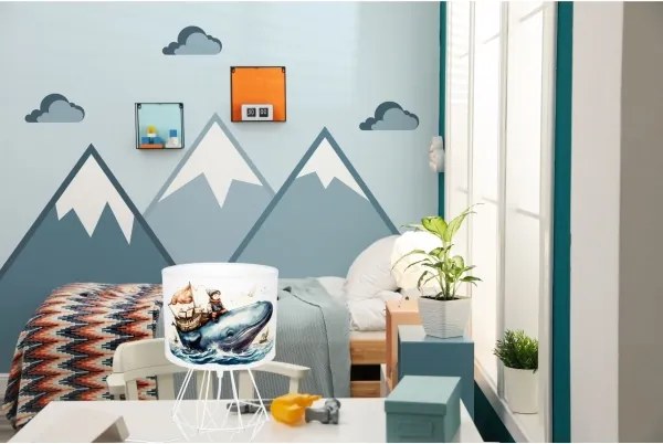 Lampada per bambini OCEAN 1xE27/60W/230V