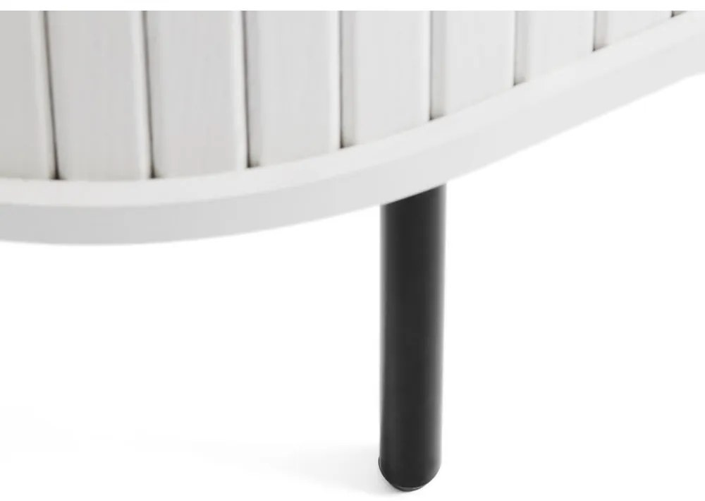 Mobile TV bianco 120x56x40 cm Nola – Unique Furniture