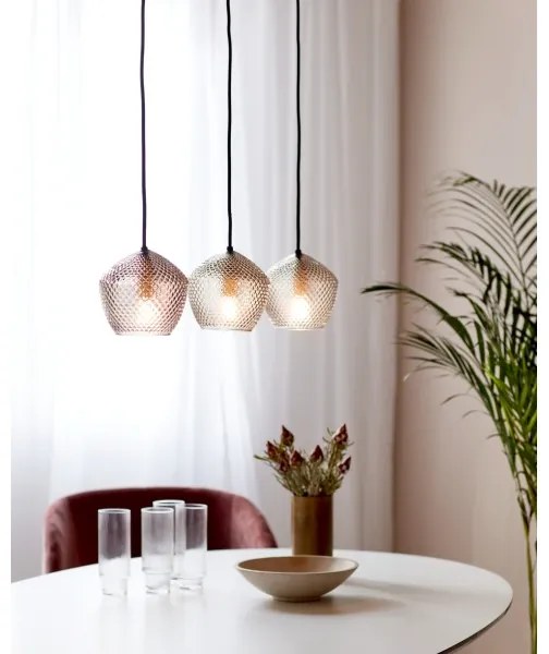 Nordlux - Lampadario a sospensione con filo ORBIFORM 3xE14/25W/230V