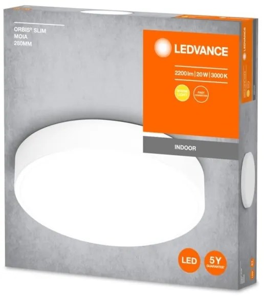 Ledvance - Plafoniera LED ORBIS SLIM LED/20W/230V bianco