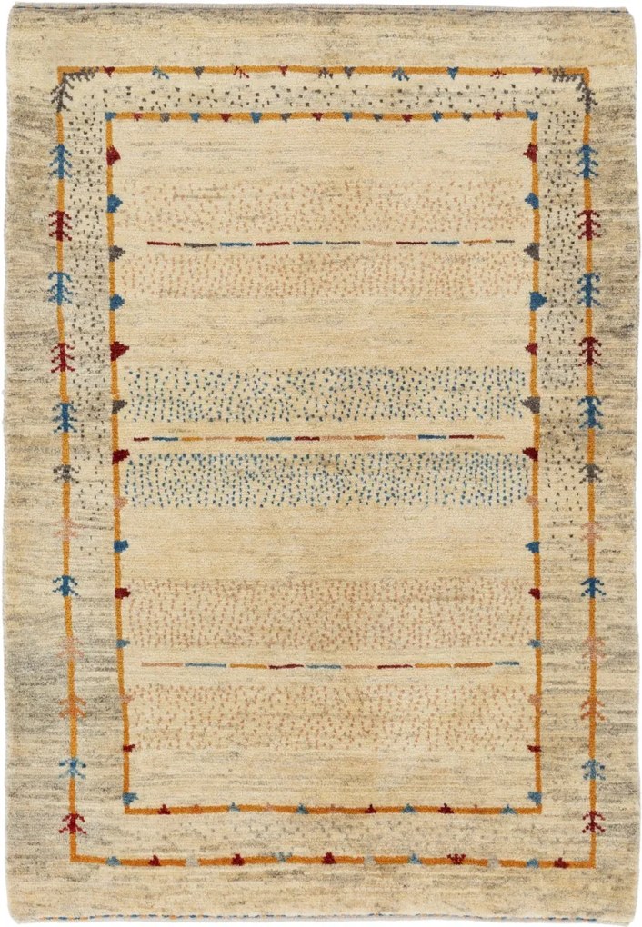 Gabbeh Tappeto 120 x 170 (Iran) Annodato A Mano