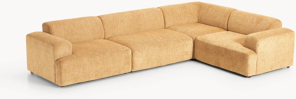 Divano angolare grande 4 posti Melva