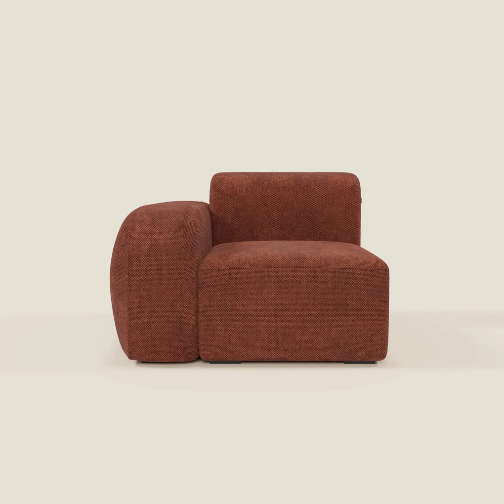 BonBon modulo terminale 105 cm sinistro o destro - Grande Fratello edition ruggine