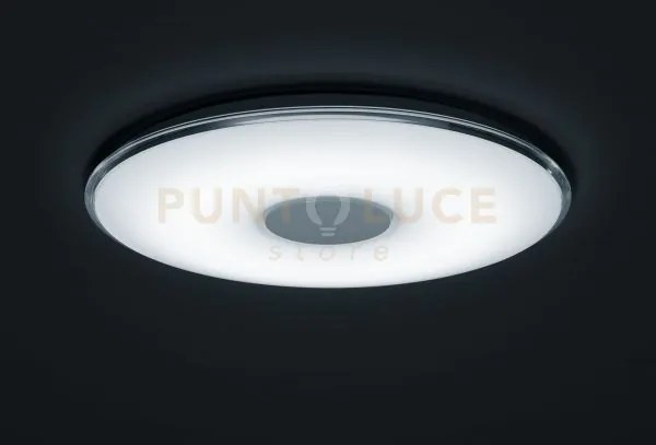 Tokyo plafoniera led 43w 5000lm, 3000 - 5500k tonda dimmerabile + t...