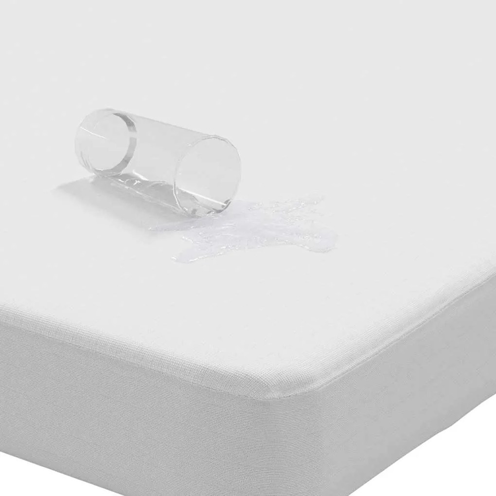 Coprimaterasso bianco 200x200 cm impermeabile