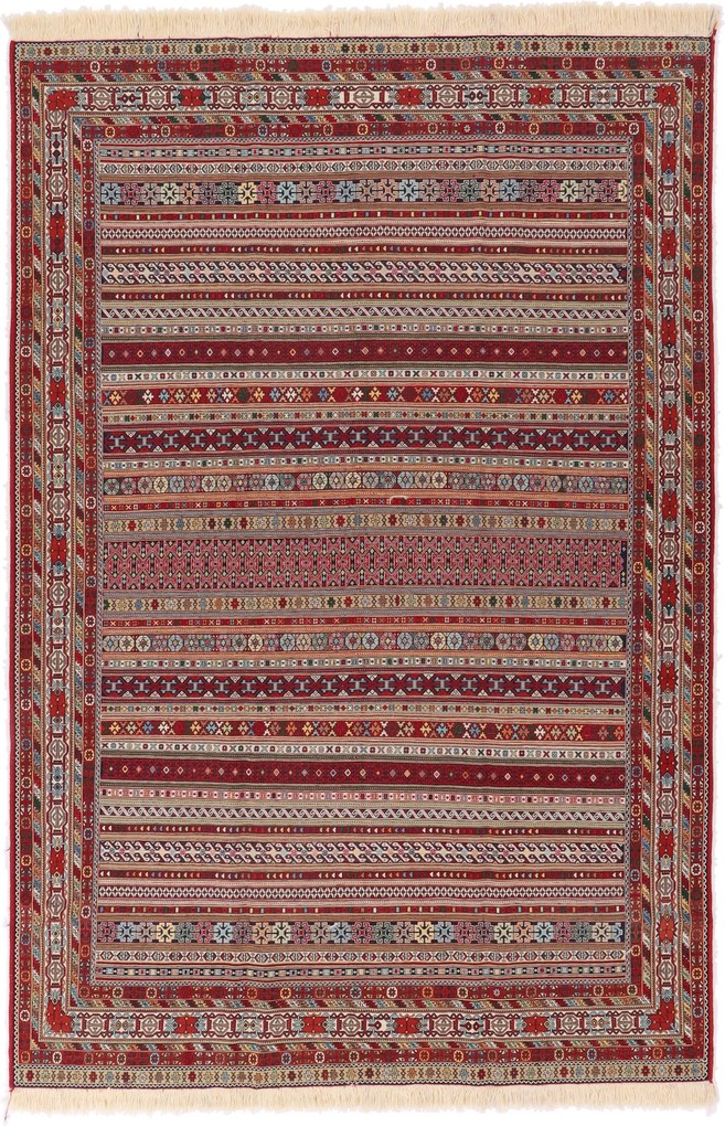 Kilim Tappeto 300x200 (Iran) Tessuto A Mano